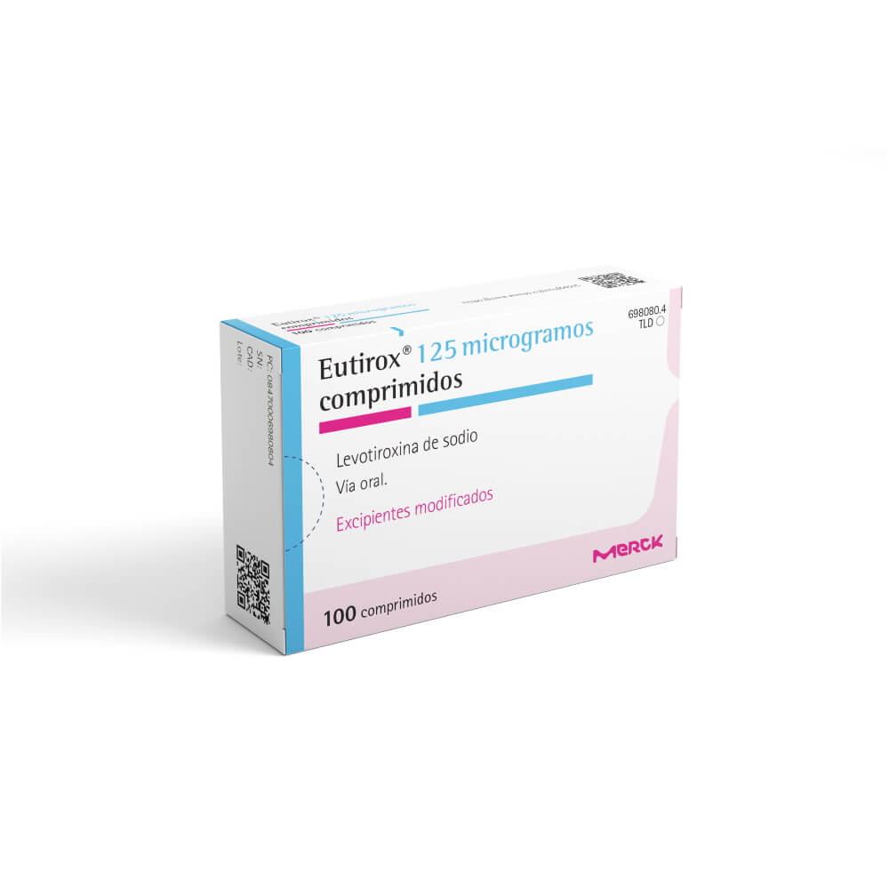 Eutirox (levothyroxine sodium) - 90tabs (125mcg/tab)