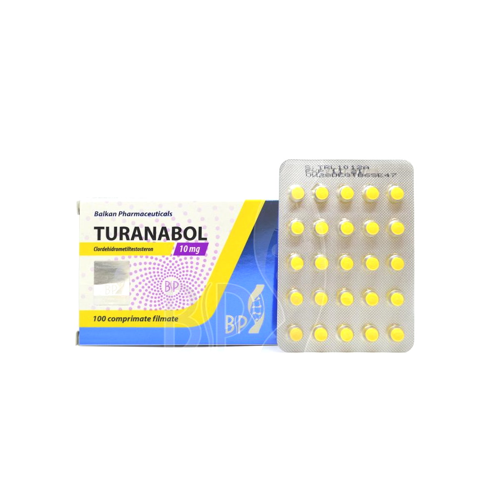 Turanabol (Chlorodehydromethyltestosterone) - 100 tabl. (10mg/tabl)