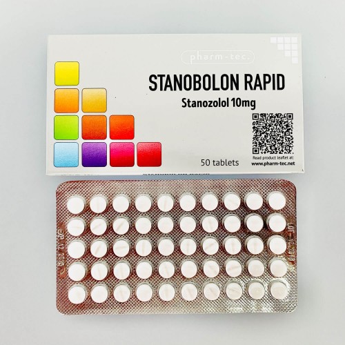 Stanobolon Rapid (Stanozolol) - 50 tabl (10mg/tabl)